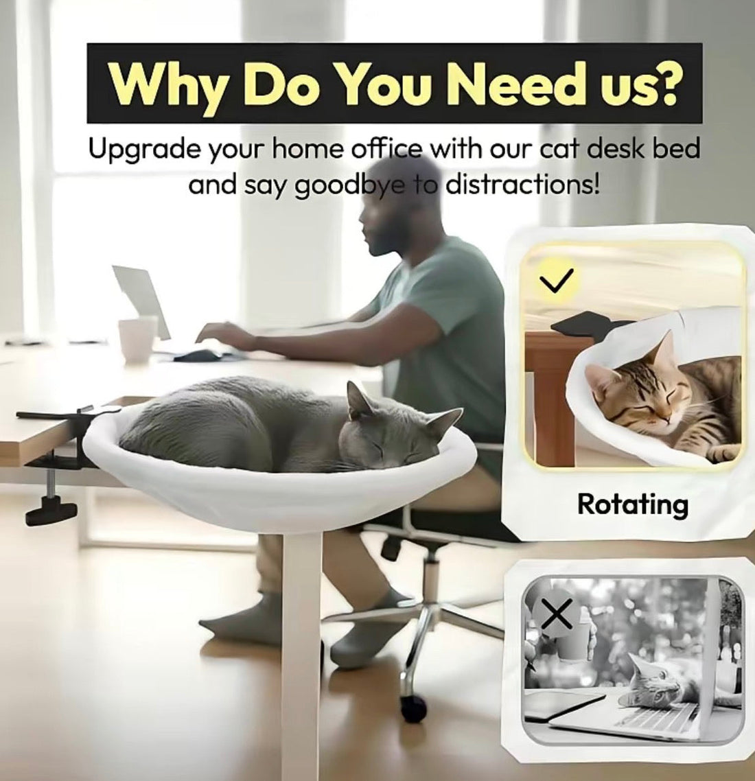 The Perfect Gift for Cat Lovers: How the Cat Desk Bed Won Back My Lap (and My Keyboard)